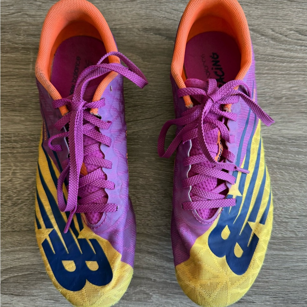 New Balance size 7.5 MD 500 track and field shoes spikes